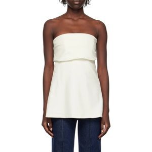 TOTEME bone strapless top never worn